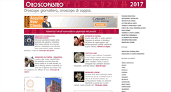 Desktop Screenshot of oroscopastro.com